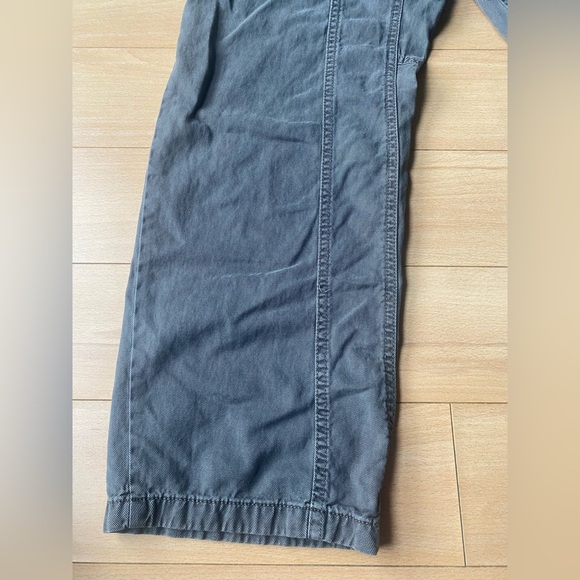 Zara Cropped Belted Trousers Lyocell/ Cotton Blend Size Small - Picture 5 of 15